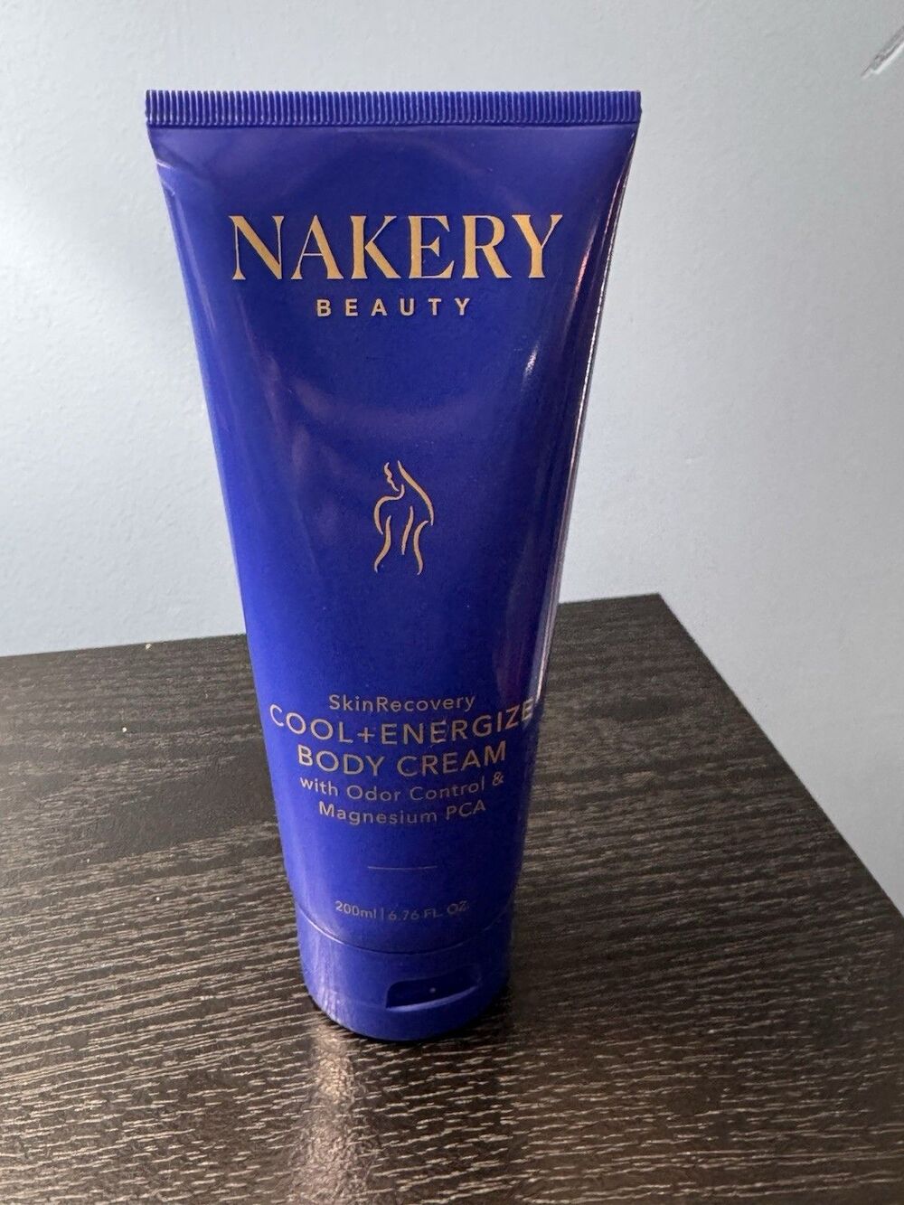 Nakery Beauty Cool Energize Body Cream Magnesium PCA 6.76oz NEW SkinRecovery